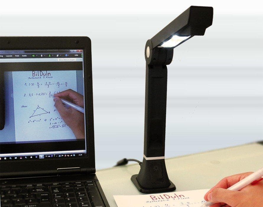 Der Dokumenten- und Objekt-Scanner/Visualisierer ecosero-LiveCam